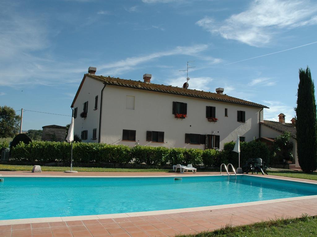 דירות Contignano Spacious Farmhouse In Pienza With Swimming Pool מראה חיצוני תמונה