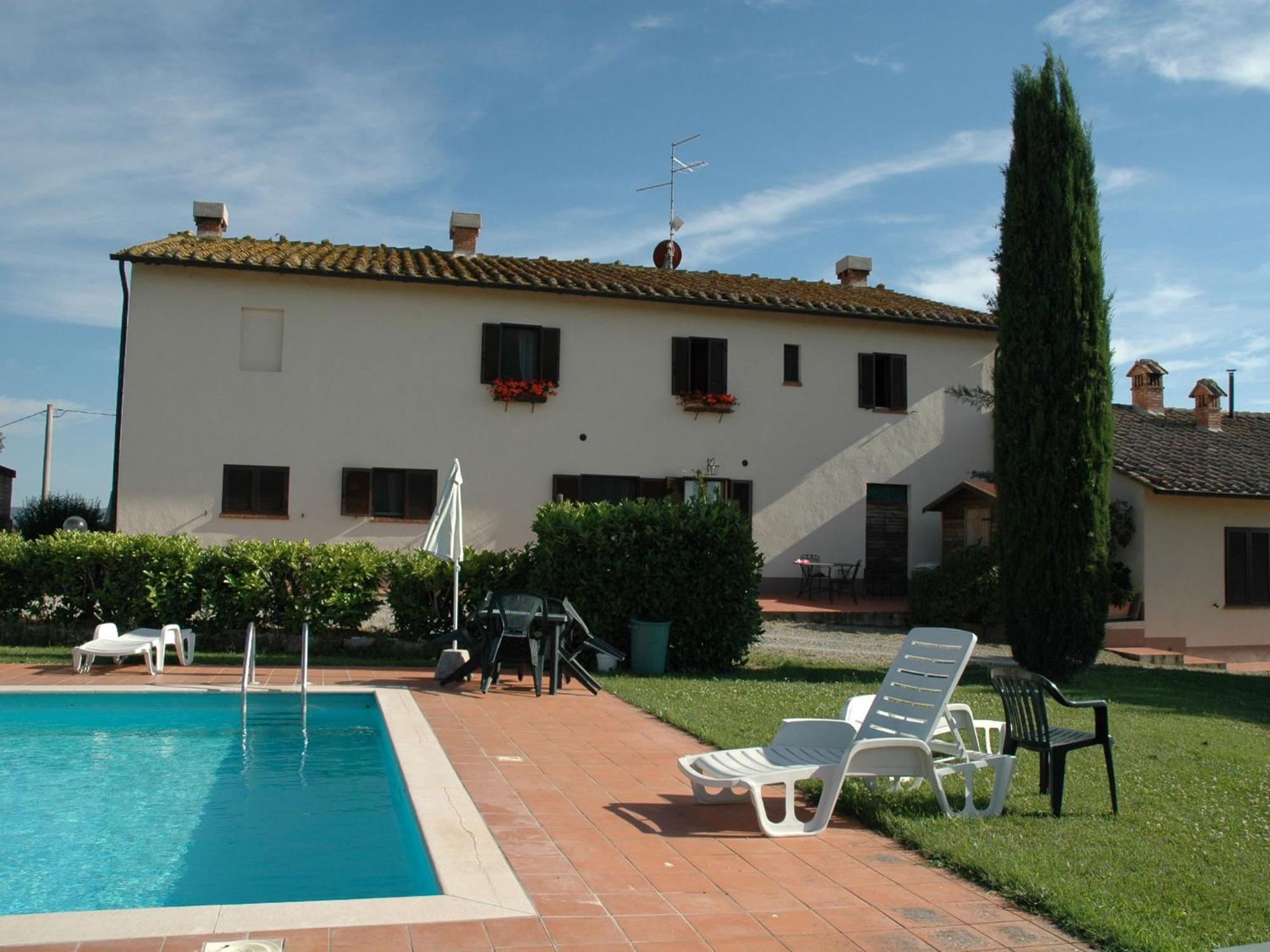 דירות Contignano Spacious Farmhouse In Pienza With Swimming Pool מראה חיצוני תמונה