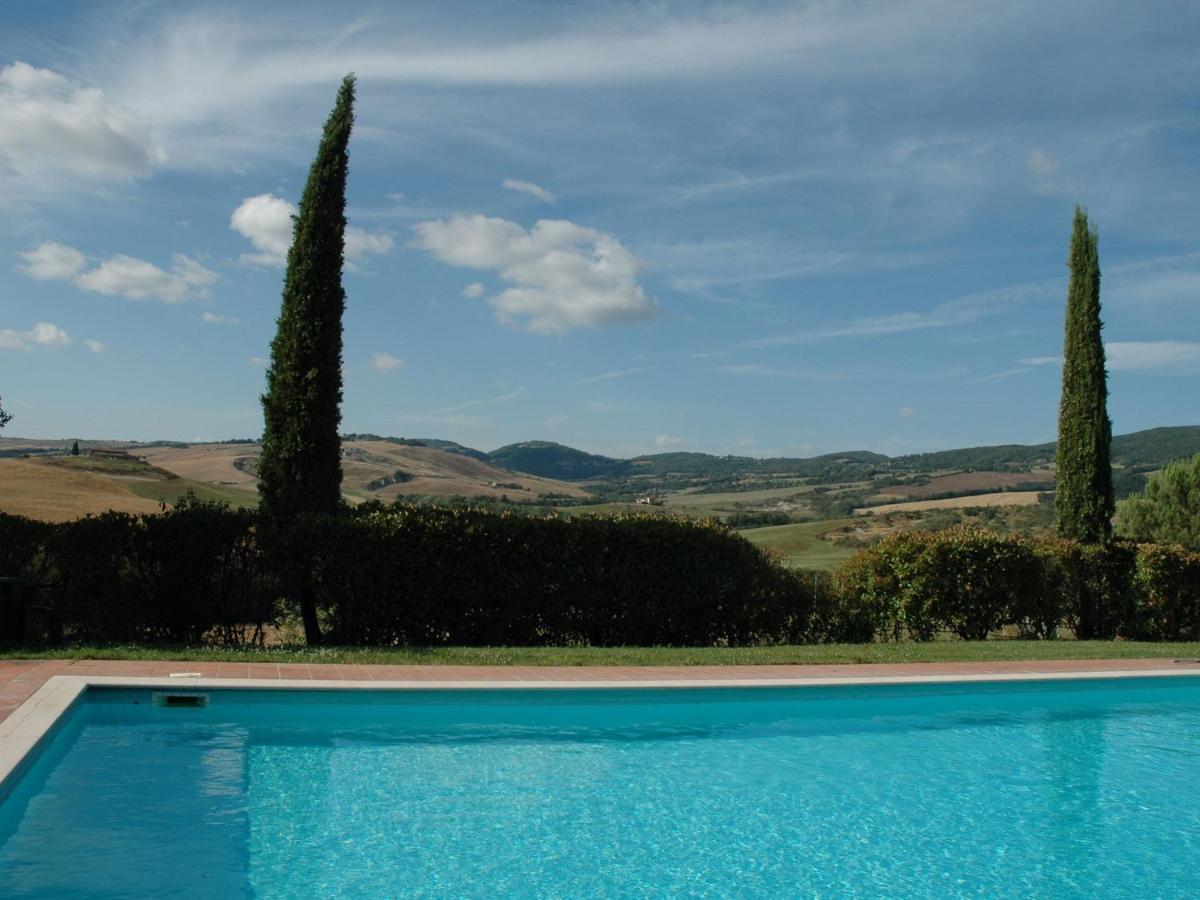 דירות Contignano Spacious Farmhouse In Pienza With Swimming Pool מראה חיצוני תמונה